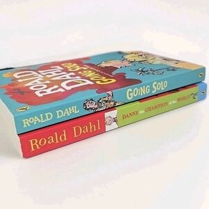Roald Dahl Bundle 2 Books - Danny Champion Of The World, Going Solo Paperback